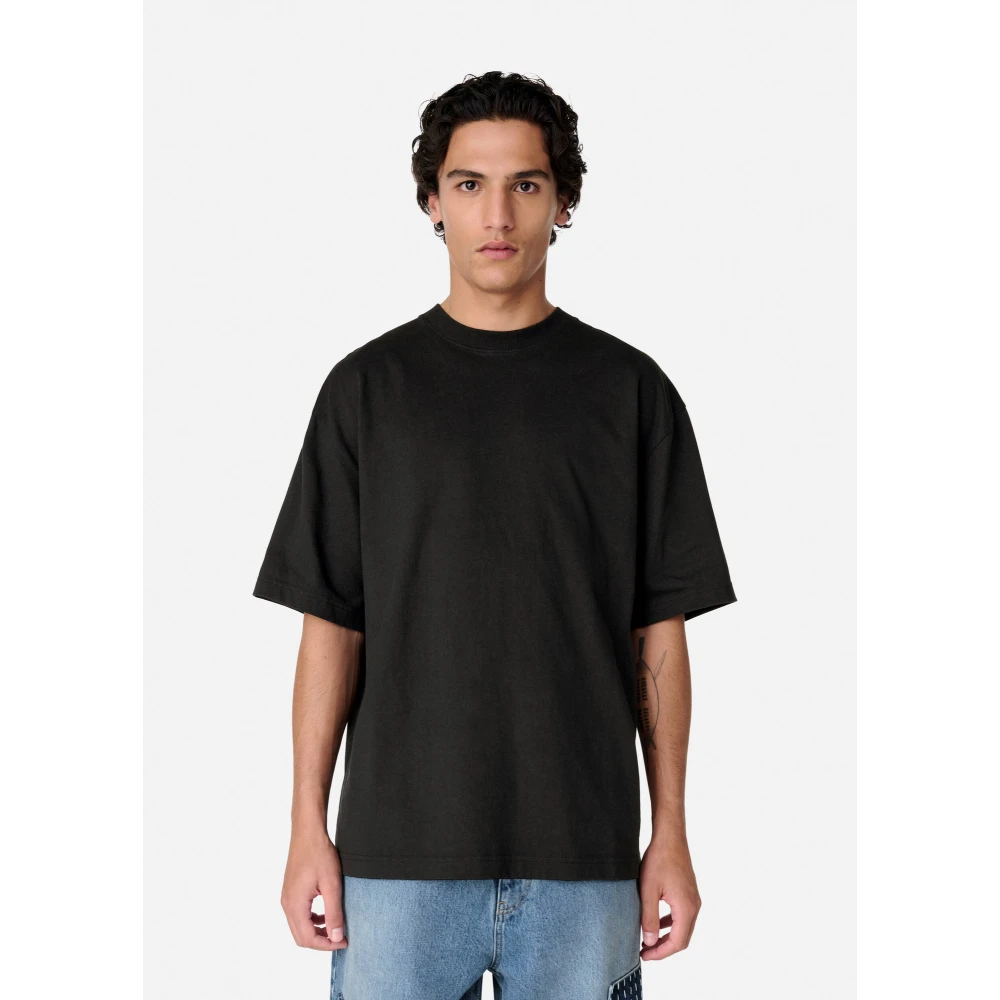 Axel Arigato T-shirt met Veters Black Heren