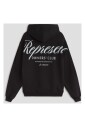 club-script-hoodie-zwart