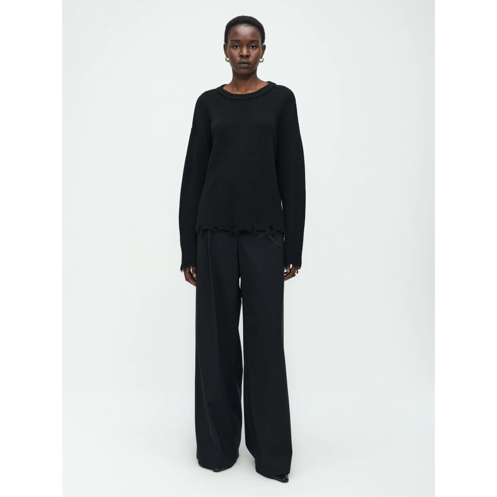 Jane Lushka Marga Broek Technisch Jersey Black Dames