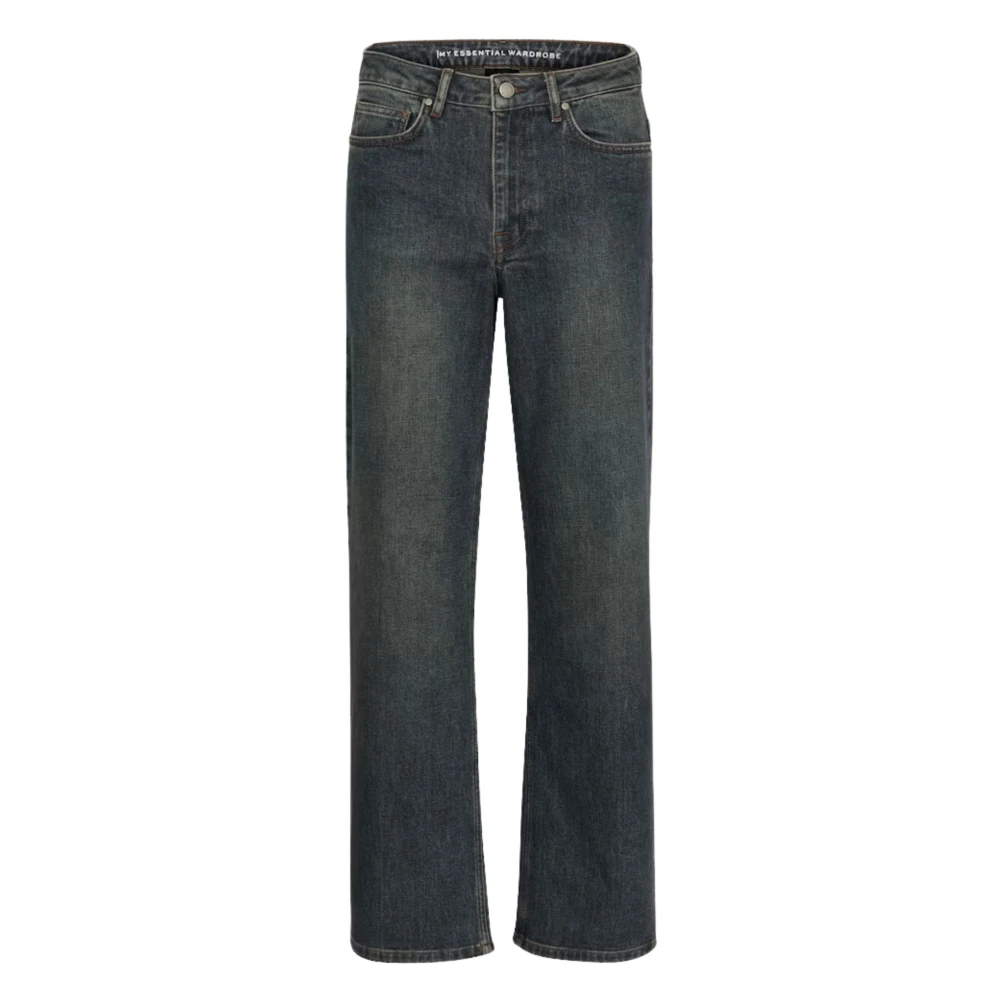 My Essential Wardrobe Women's Blue Louis Jeans In Dark - Straight Fit Jeans - W31 L34 - Jeans