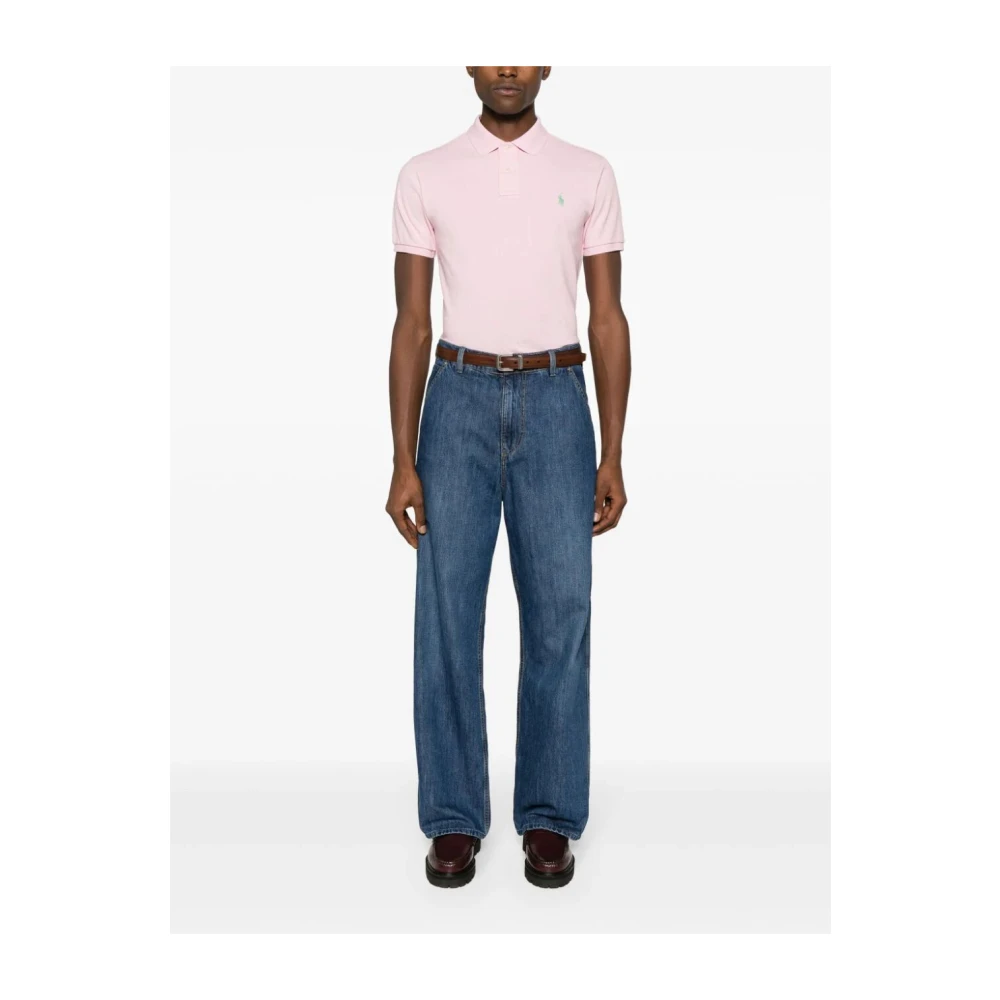 Ralph Lauren Polo Shirt Pink Heren