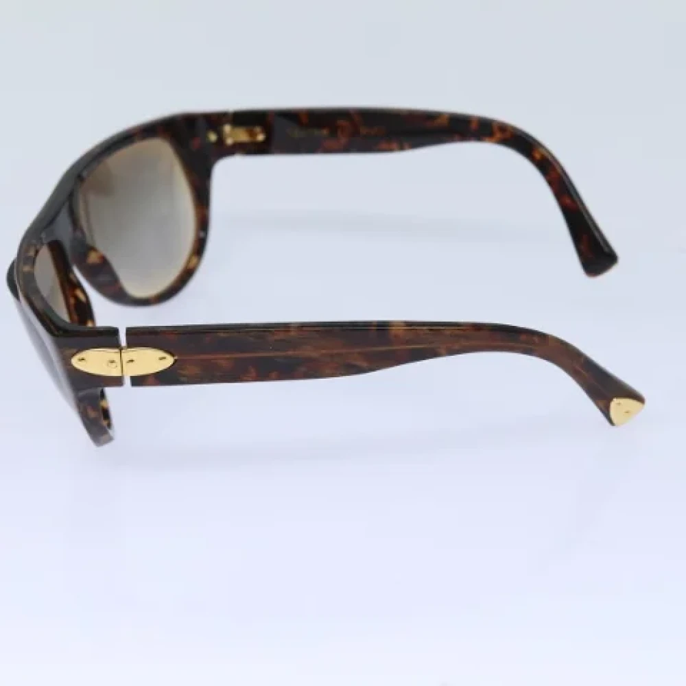 Louis Vuitton Vintage Pre-owned Plastic sunglasses Brown Heren