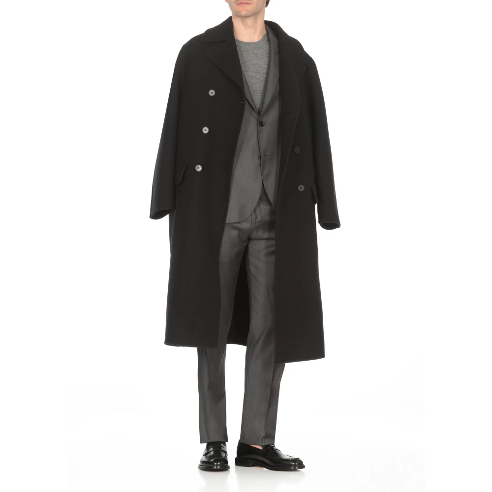 Lardini Grijze wollen pak met iconische pin Gray Heren