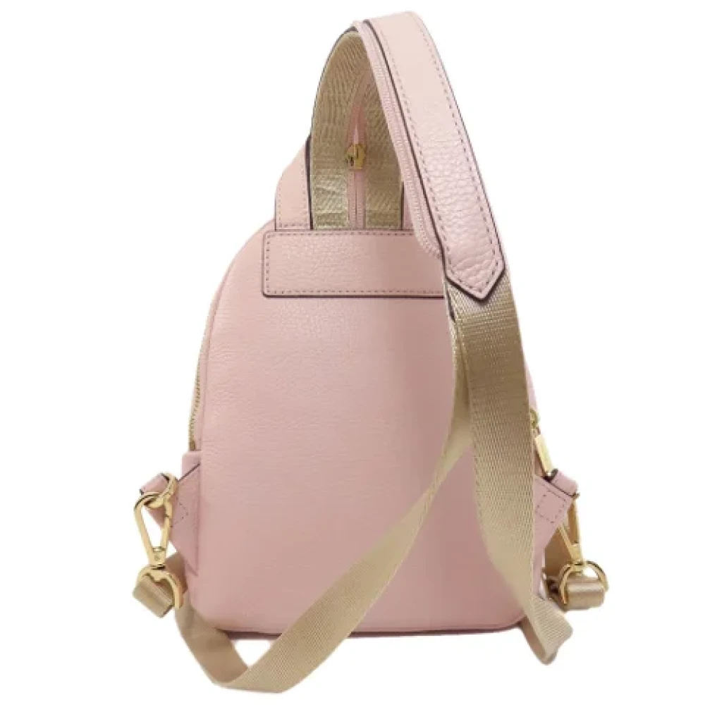 Michael Kors Pre-owned Leather backpacks Pink Dames