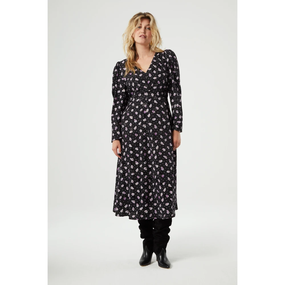 Fabienne Chapot Vera Dot Midi Jurk Multicolor Dames
