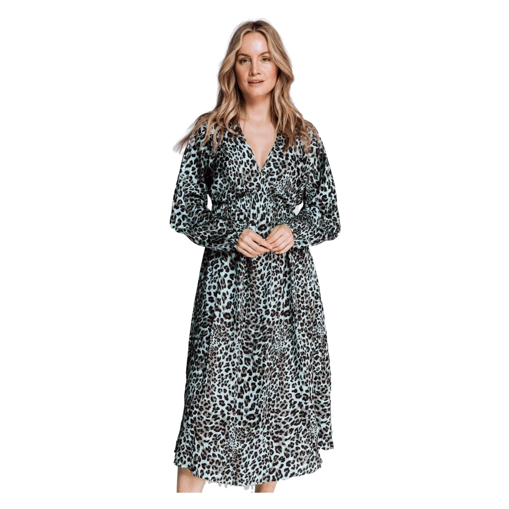 Zhrill Shirt dress Badoi Green Dames