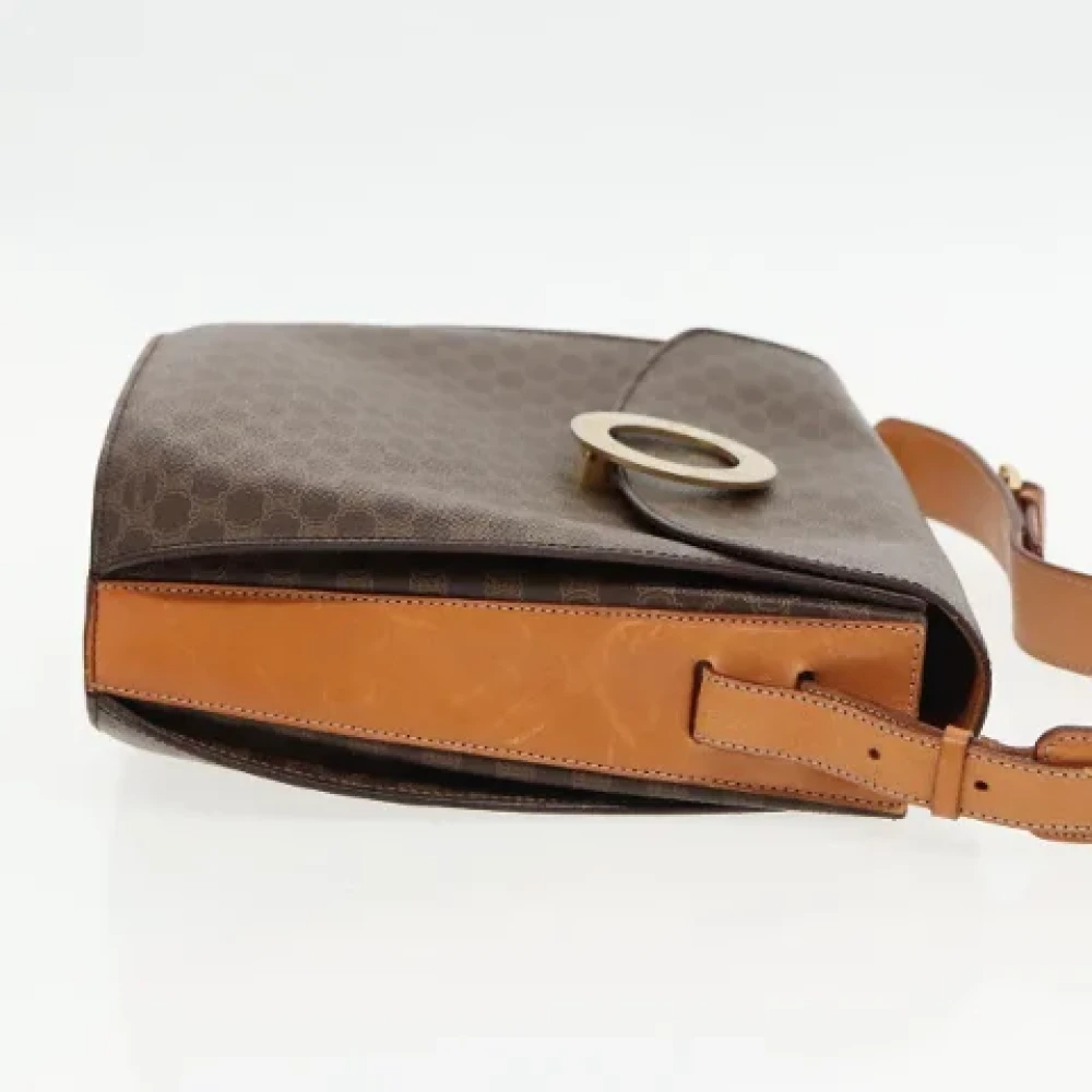 Celine Vintage Pre-owned Canvas celine-bags Brown Dames