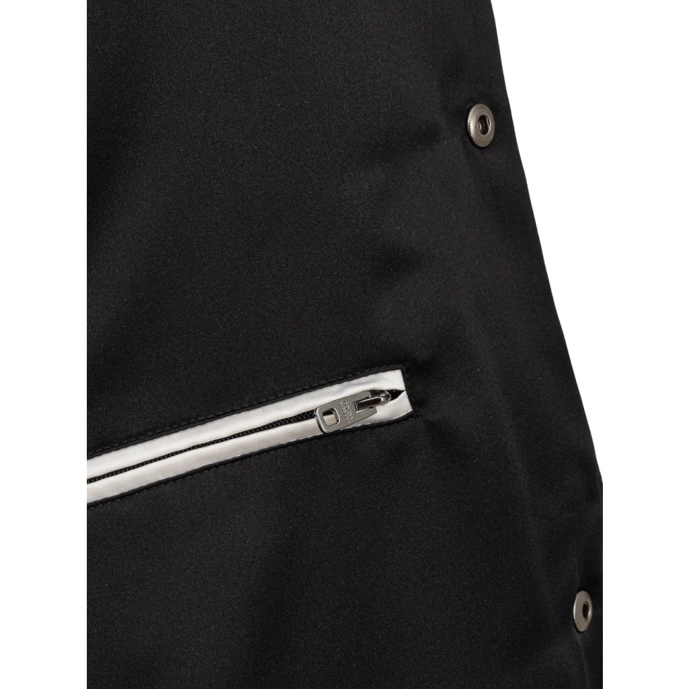 Dolce & Gabbana Varsity Bomberjack met DG-logo White Heren