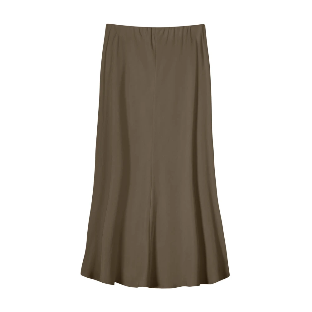 Summum Woman Zijdezachte Rok Green Dames