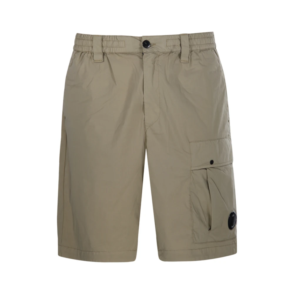 C.p. Company Men's Green Bermuda Cargo - Casual Shorts - L - Shorts