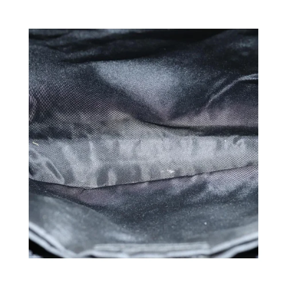 Prada Vintage Pre-owned Nylon handbags Green Dames