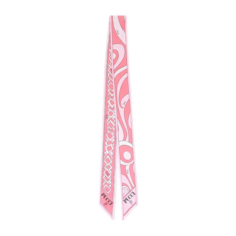 Pucci Foulard In Seta Stampato - Immagine 2
