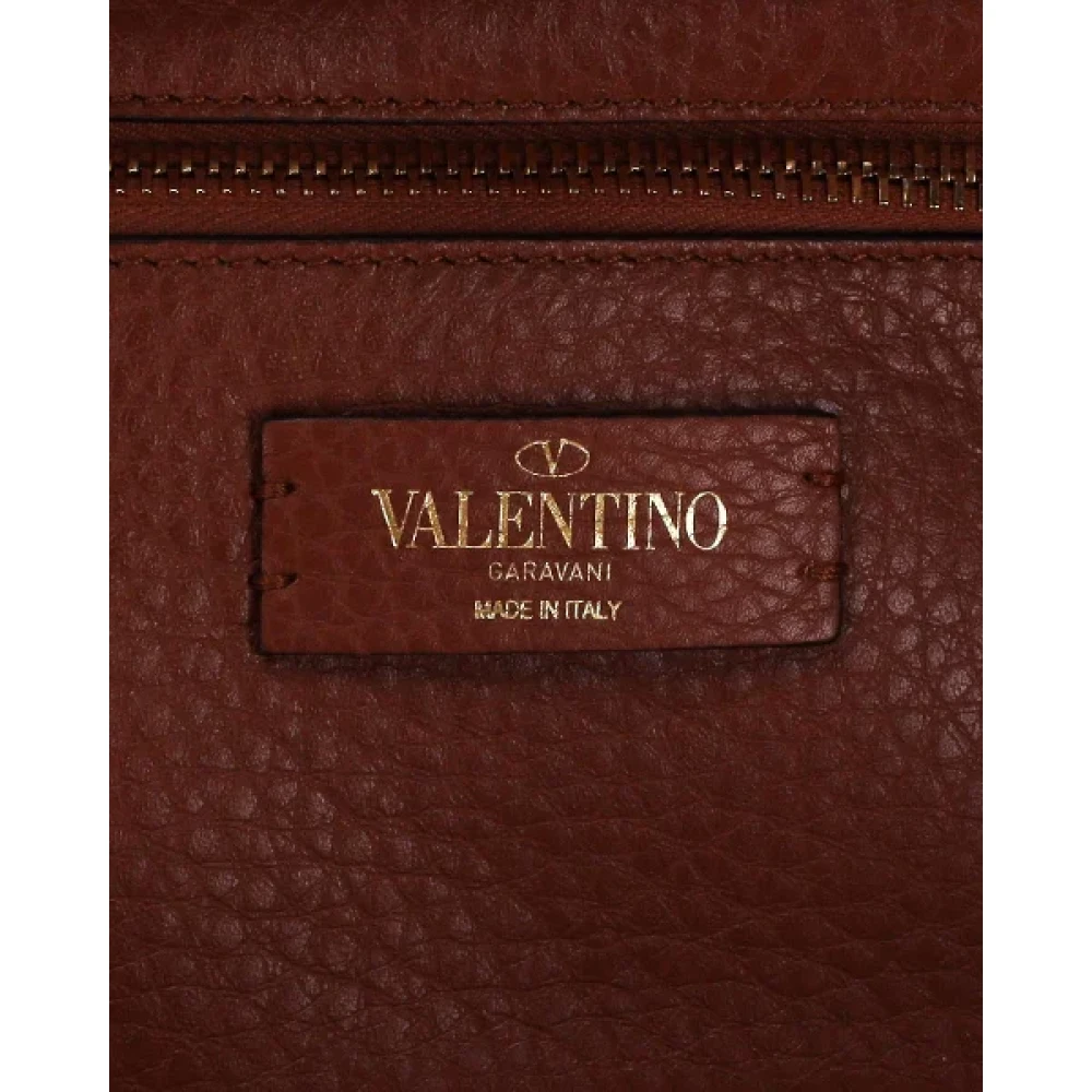 Valentino Vintage Pre-owned Raffia shoulder-bags Beige Dames