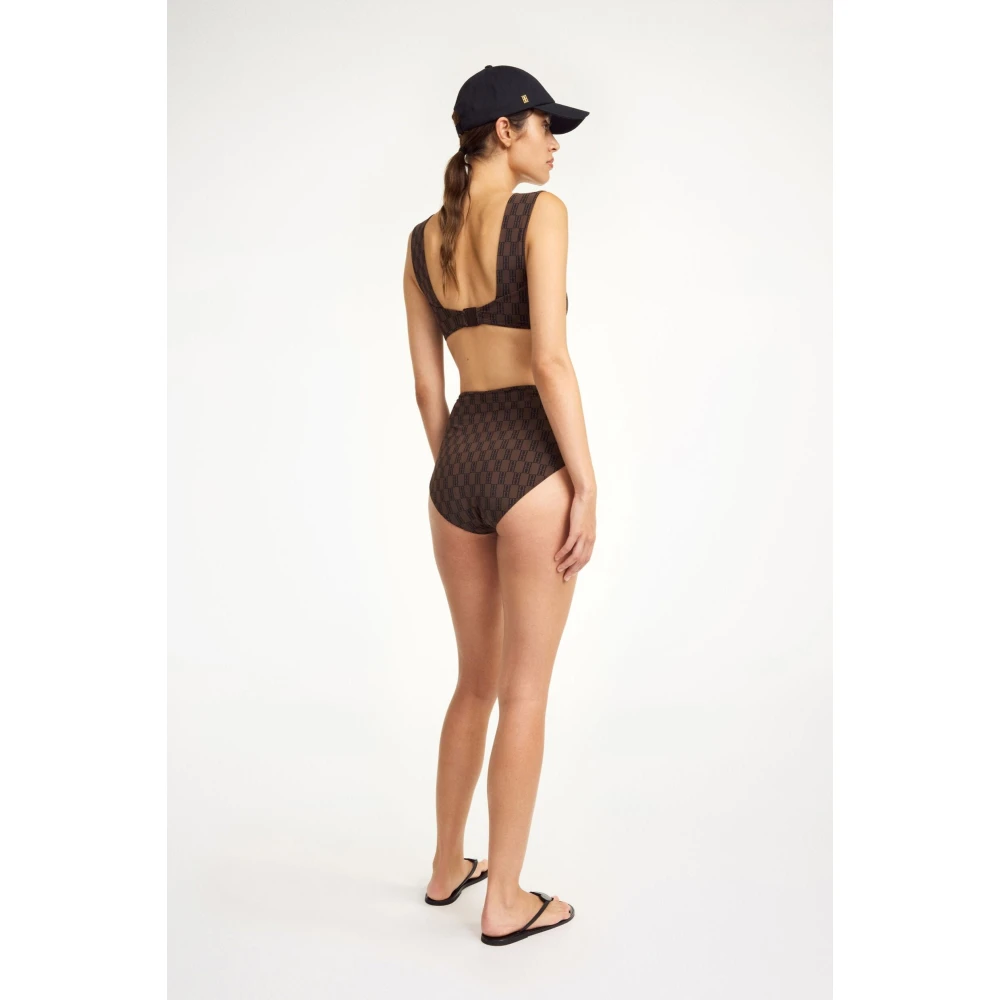 By Malene Birger Donker Mahonie Bikini Broek Belira By Herenne Birger Brown Dames