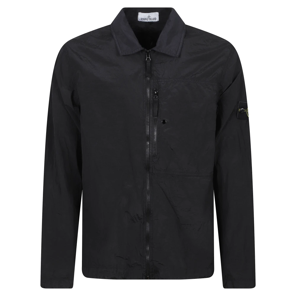 Nylon Metal In Econyl Overshirt Men's Nylon/Metal - Image 3