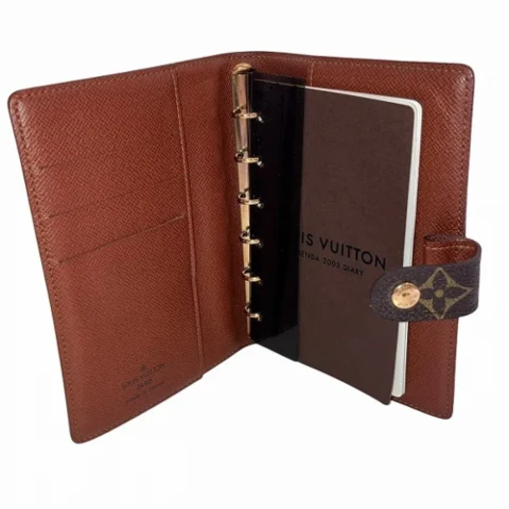Louis Vuitton Vintage Pre-owned Canvas home-office Brown Dames