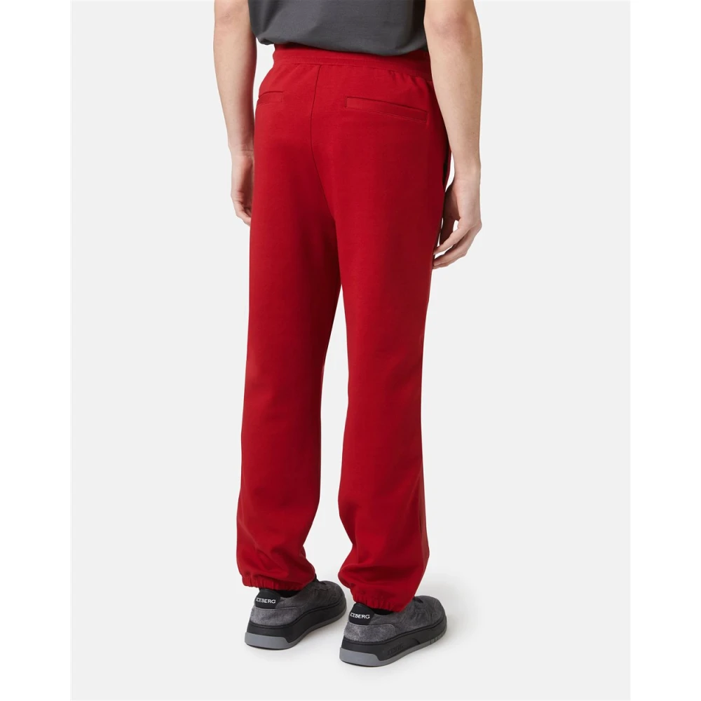 Iceberg Joggers fit sweatpants Red Heren
