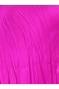 fuchsia-silk-satin-v-neck-dress