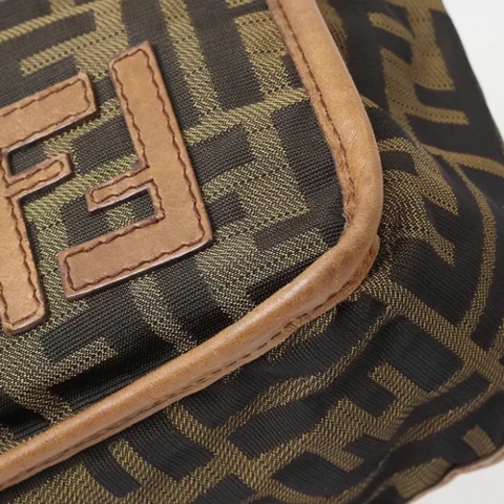 Fendi Vintage Pre-owned Fabric fendi-bags Brown Dames