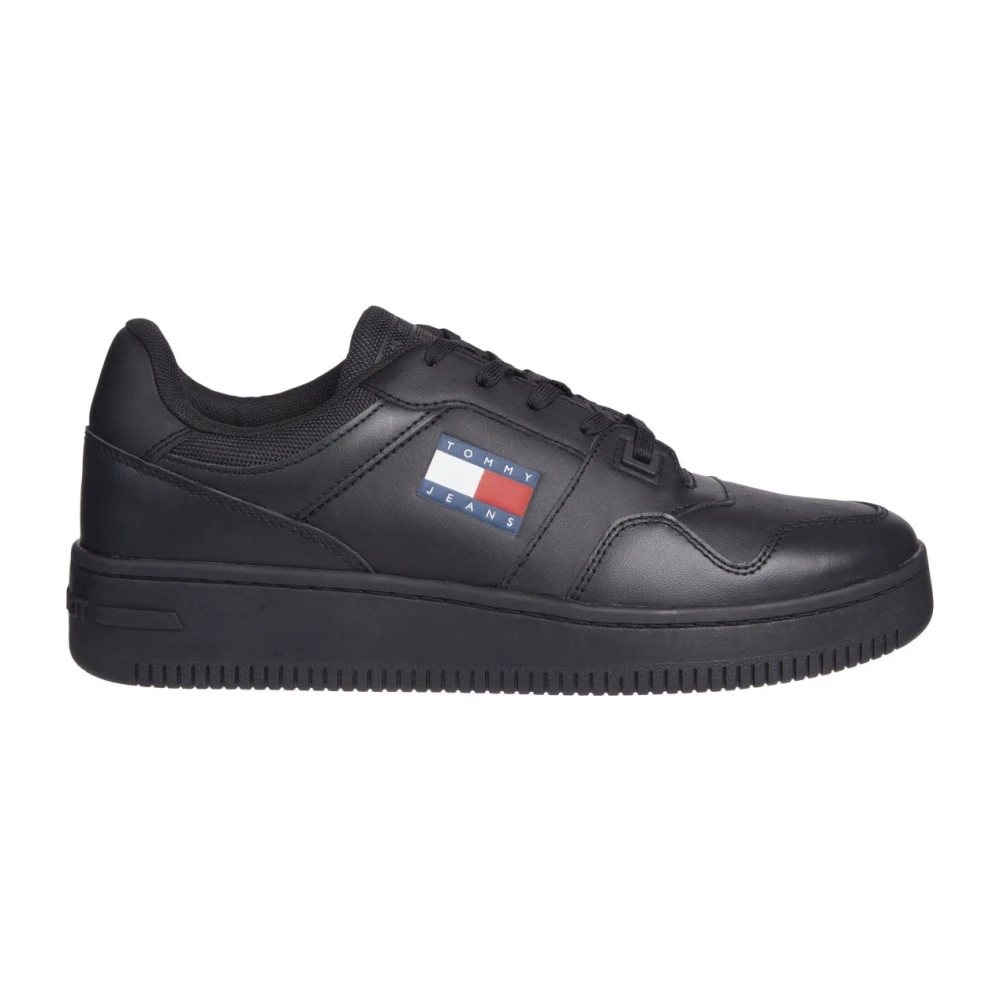 Tommy Jeans Men's Black Retro Trainers For - Sneakers - 9 Uk - Shoes