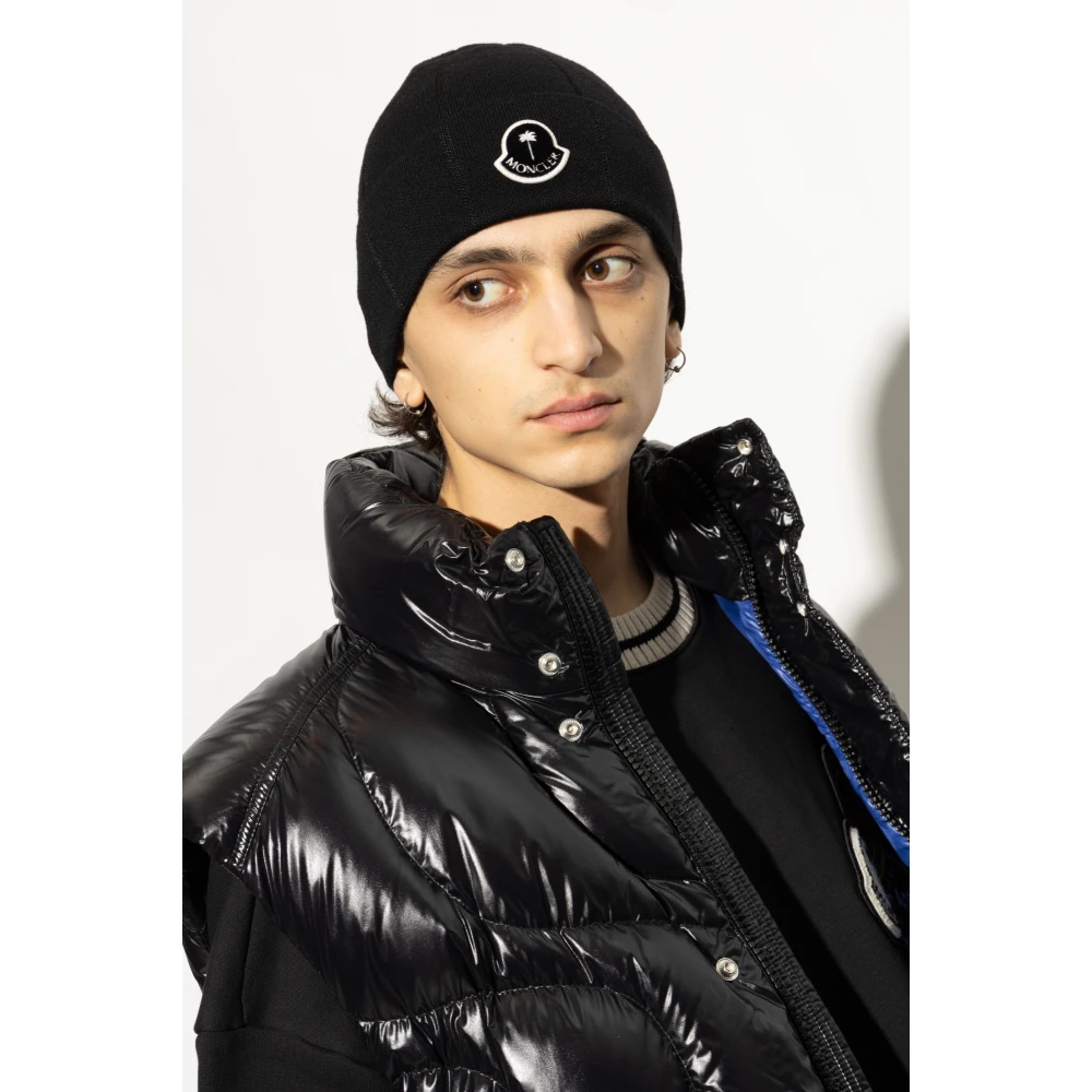 Moncler 8 Palm Angels Black Unisex