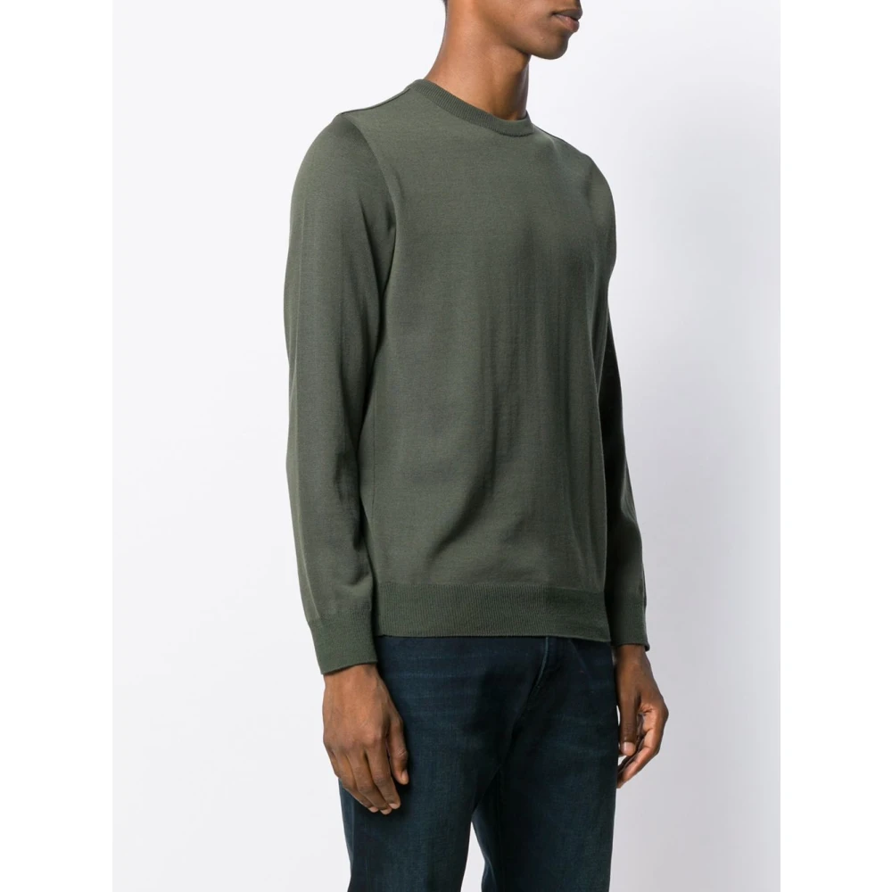 PAUL & SHARK Casual Crewneck Sweatshirt Green Heren