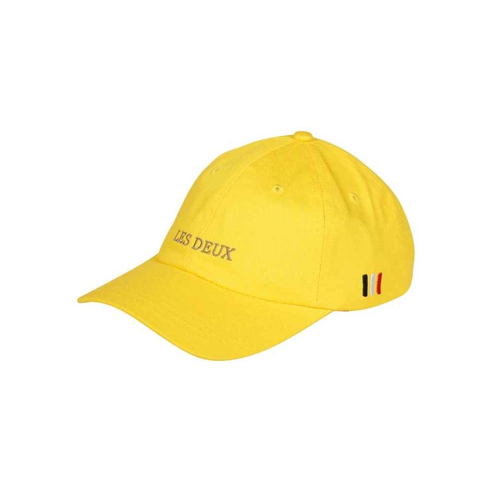 Les Deux Diego Baseball Cap Verstelbaar 100% Katoen Yellow Heren