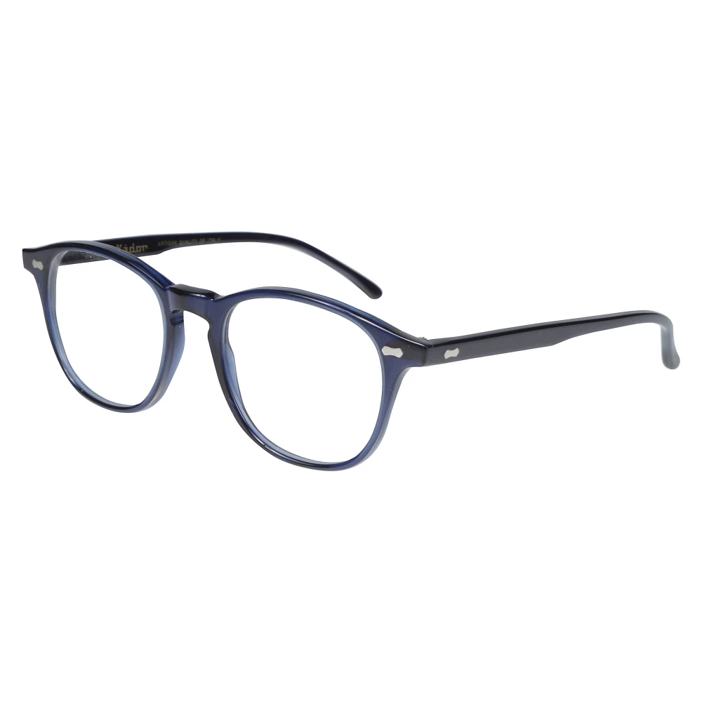 Kador Unisex Black Glasses, 51 Mm, Pepper Round-Frame Glasses