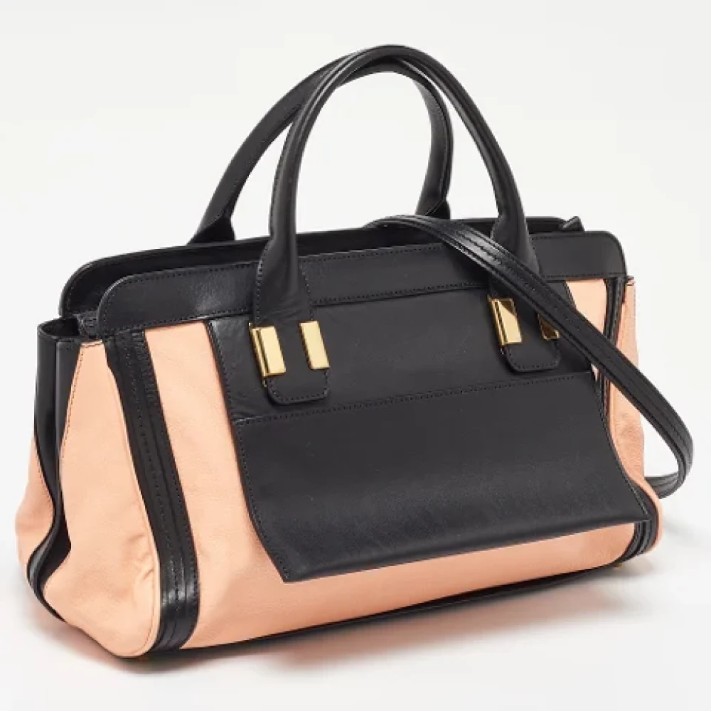 Chloé Pre-owned Leather handbags Orange Dames