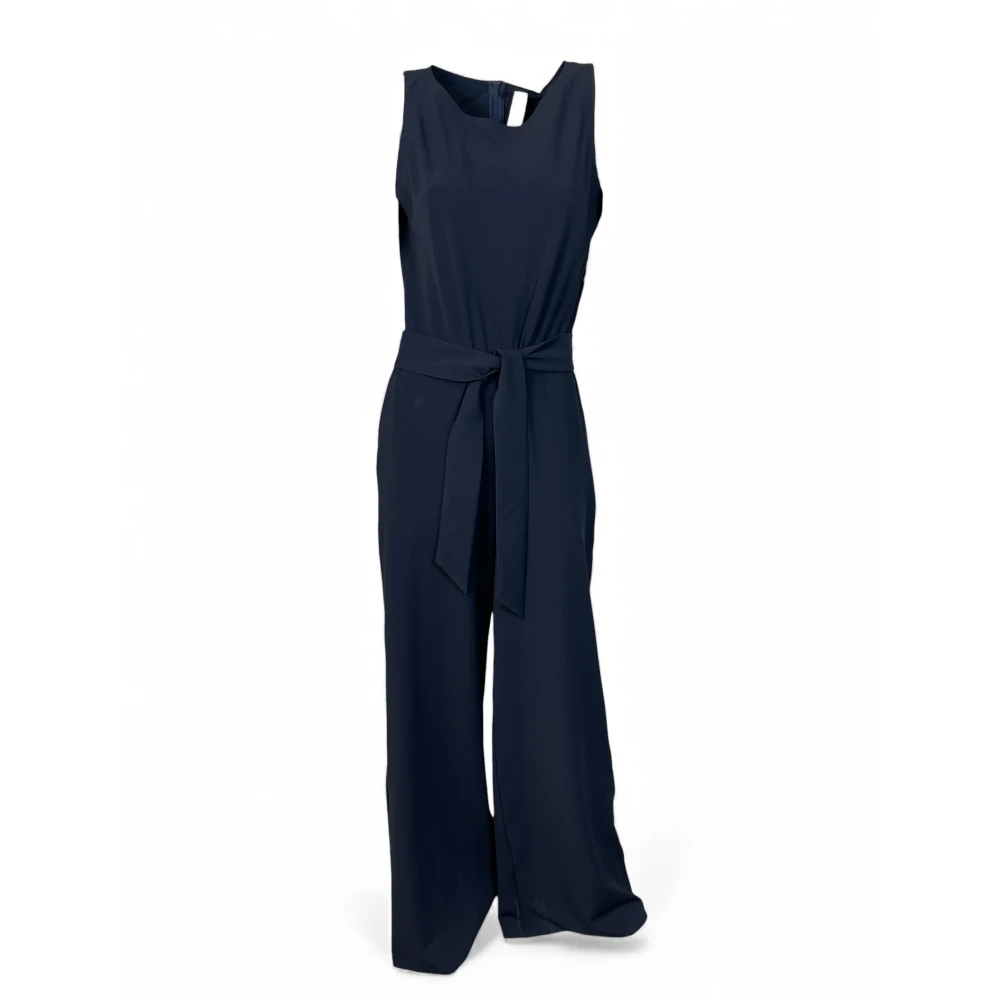 Japan Tky Vrouw Blauw Jumpsuits & Playsuits Dames, Xs, Leer, Jinae Stretch Overall Jumpsuit