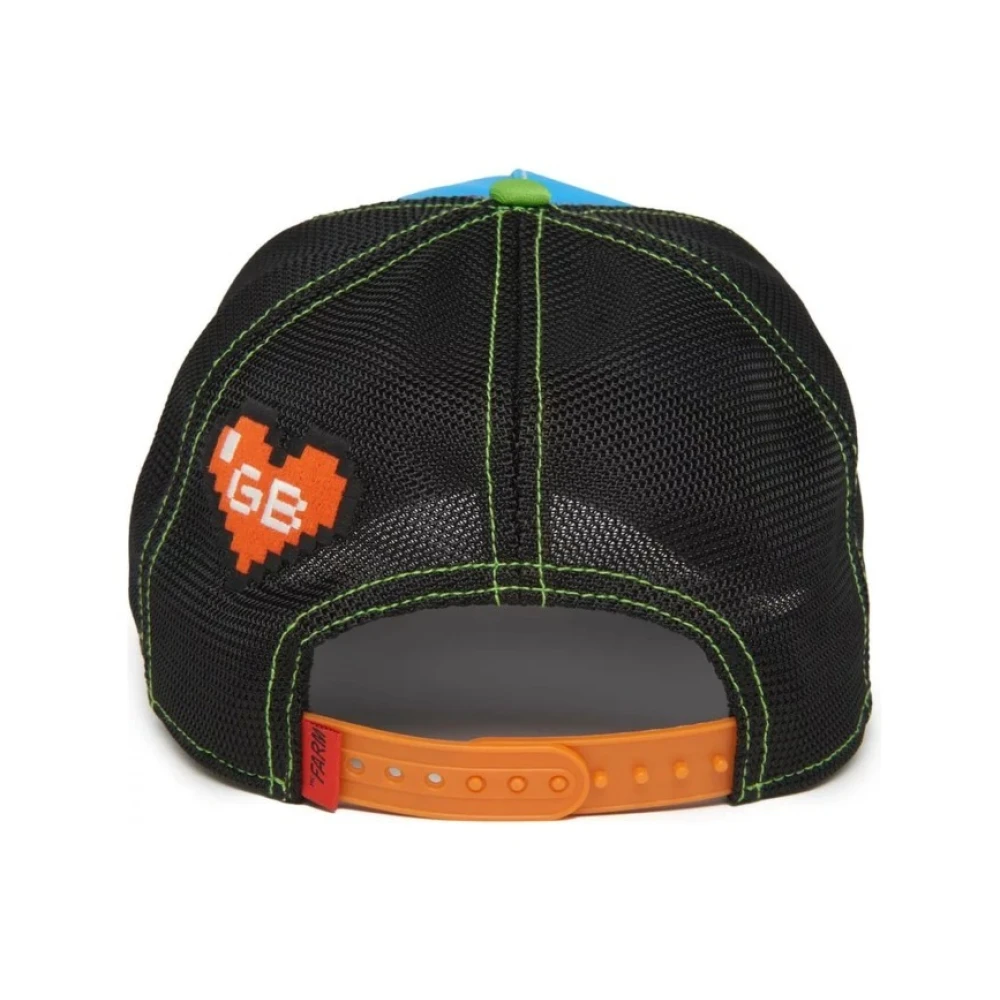 Goorin Bros Turquoise Eend Trucker Cap Zapper Blue Heren