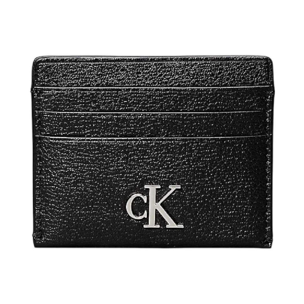 Calvin Klein Women's Black Wallets & Cardholders, One Size, Elegant Cardholder With Multiple Slots