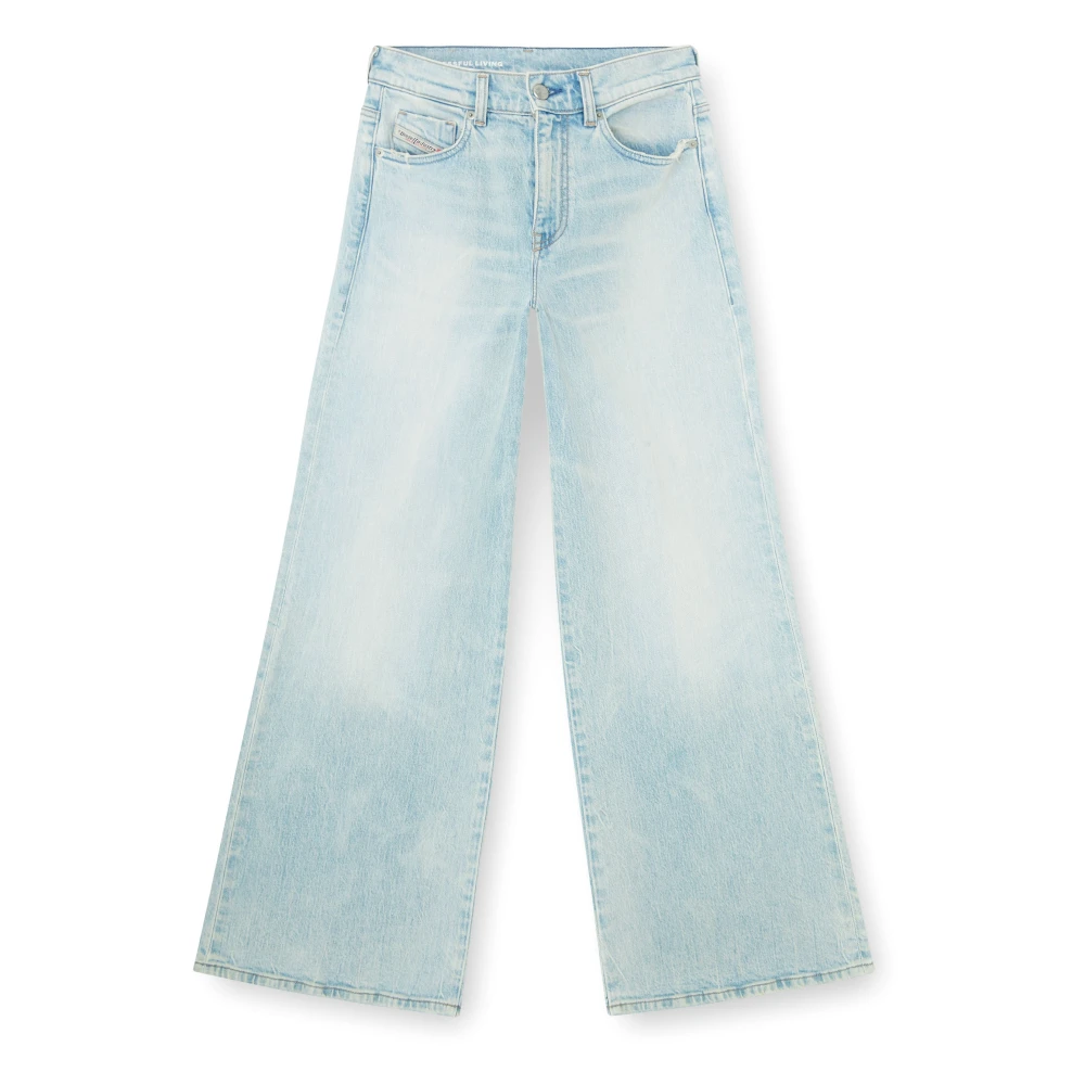 Diesel , Wide Jeans, Female, Blue, W28, 1978 D-Akemi