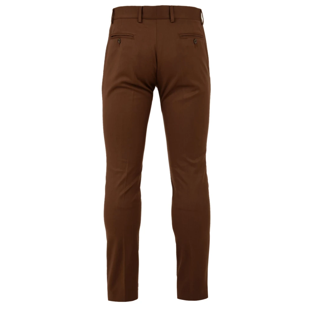 Daniele Alessandrini Bruine Slim Broek Brown Heren