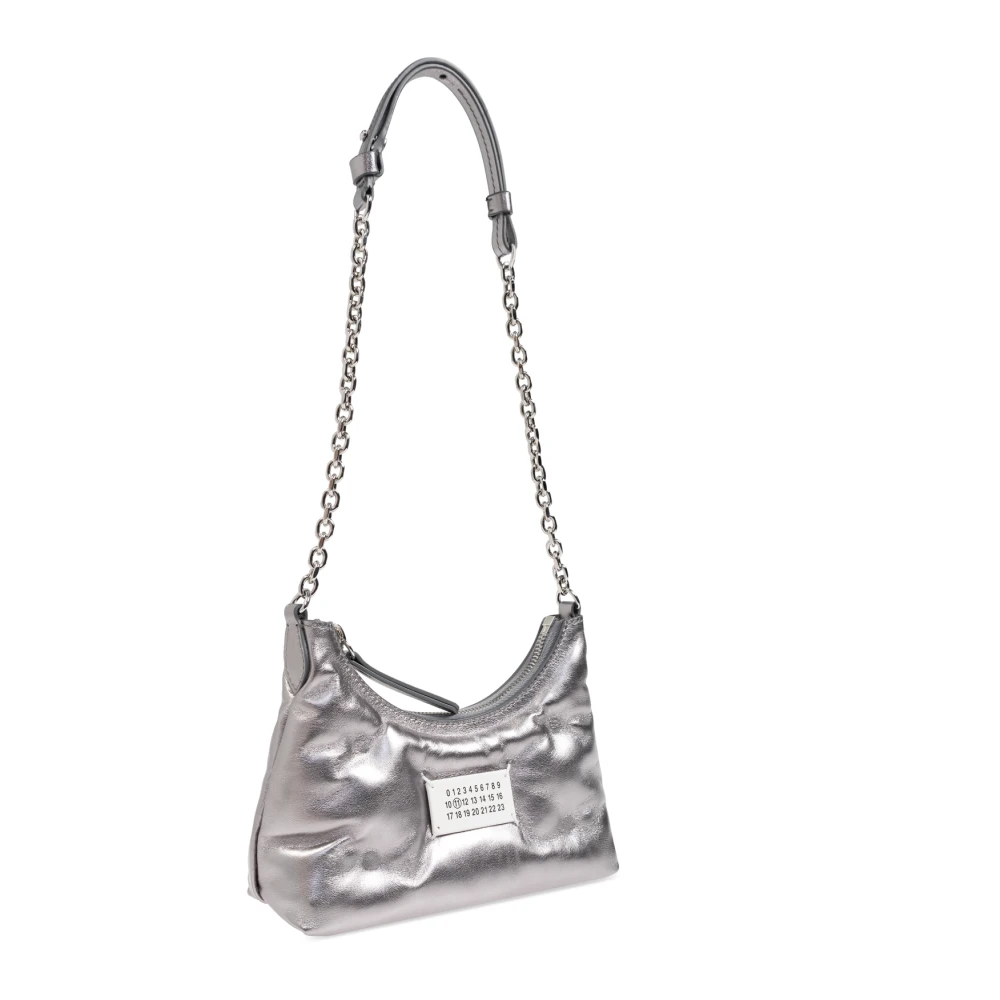 Maison Margiela Schoudertas Glam Slam Micro Gray Unisex
