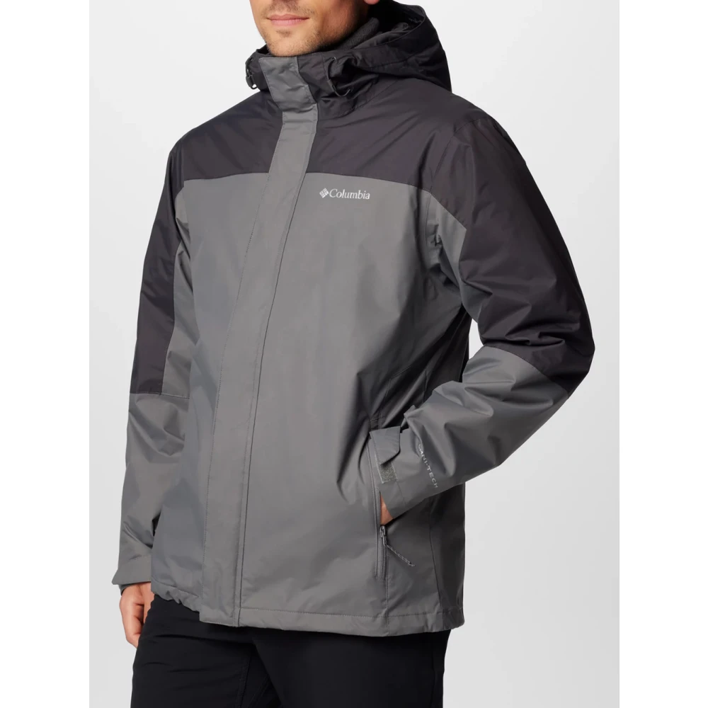 Columbia 3-in-1 Waterdichte Wandelschoen Jas Gray Heren