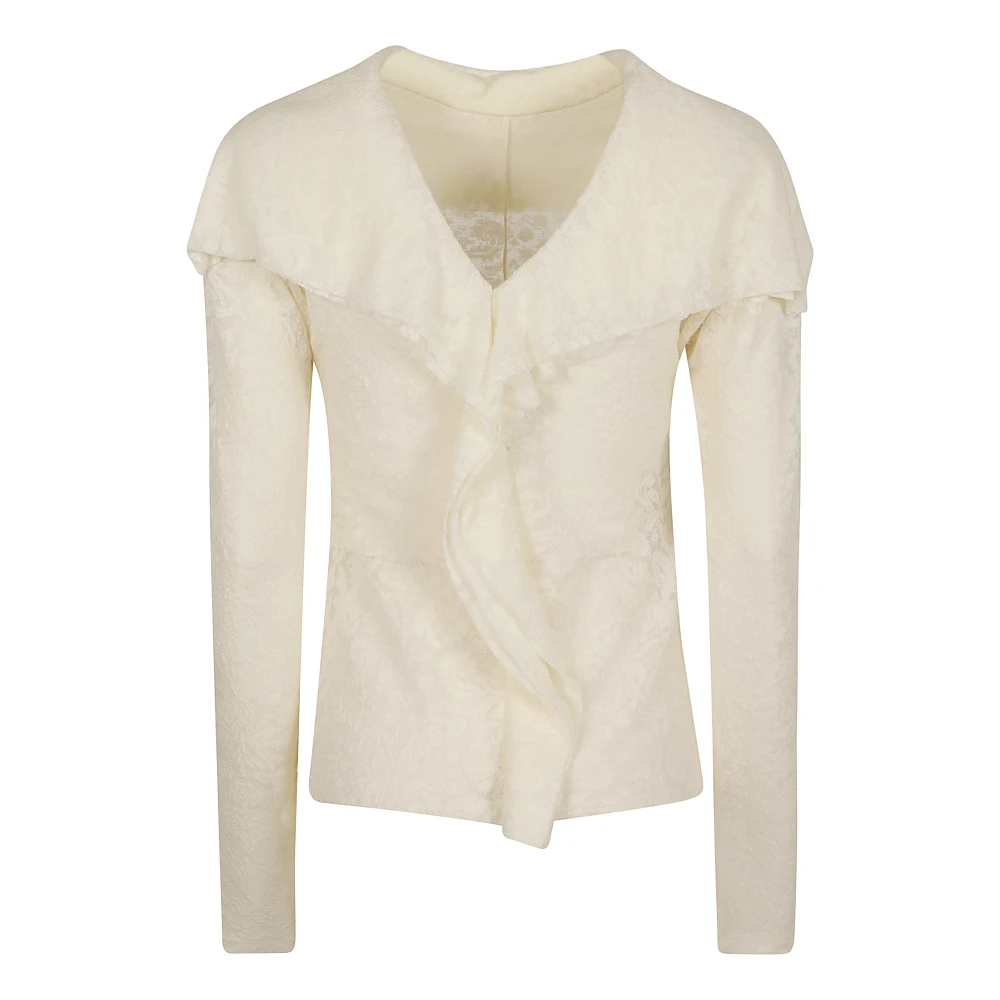 Philosophy di Lorenzo Serafini Neutrale Shirt Verhoog Garderobe Stijl Beige Dames