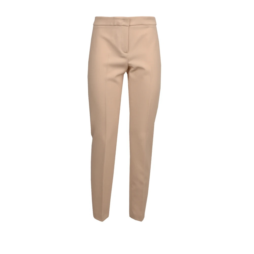 Pennyblack Polyester broek regular fit toelopende pijp Beige Dames