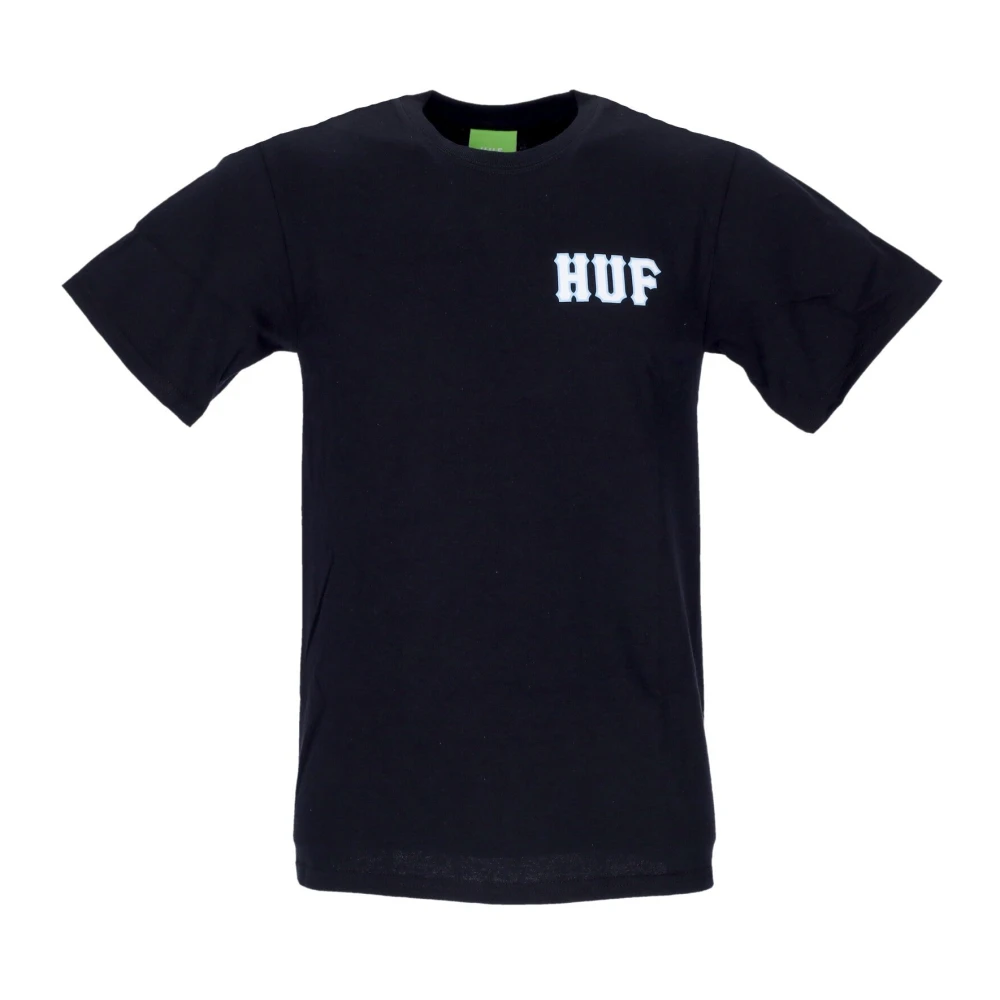 HUF Zwarte Ice Dice Tee Korte Mouw Blue Heren