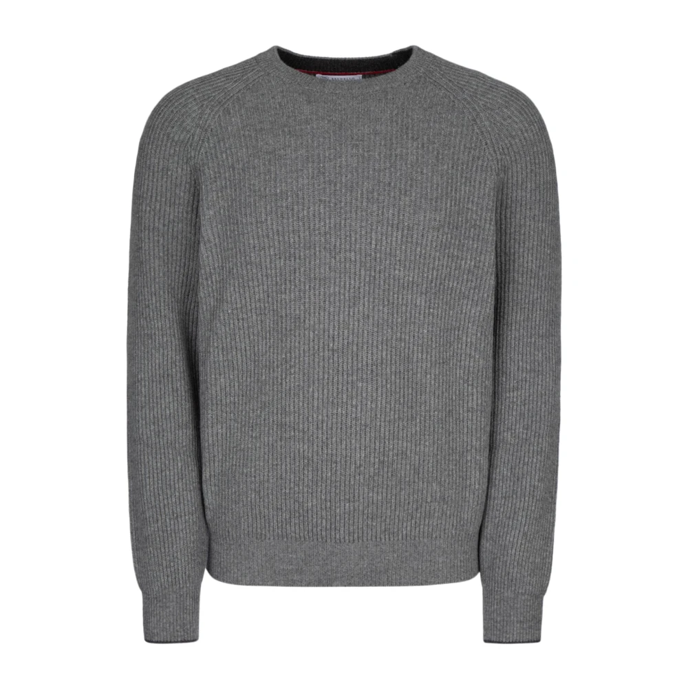 BRUNELLO CUCINELLI Stijlvolle nek accessoire Gray Heren