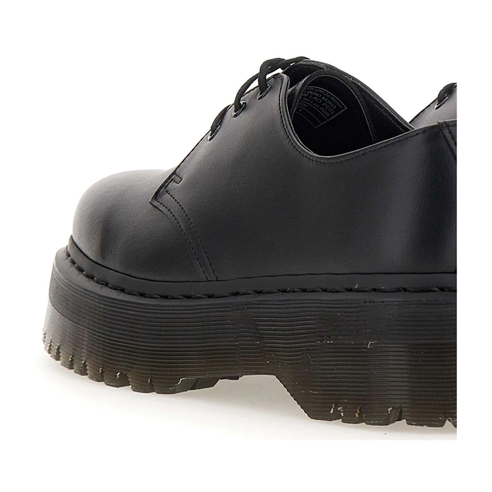 Dr. Martens Zwarte platte schoenen Black Dames