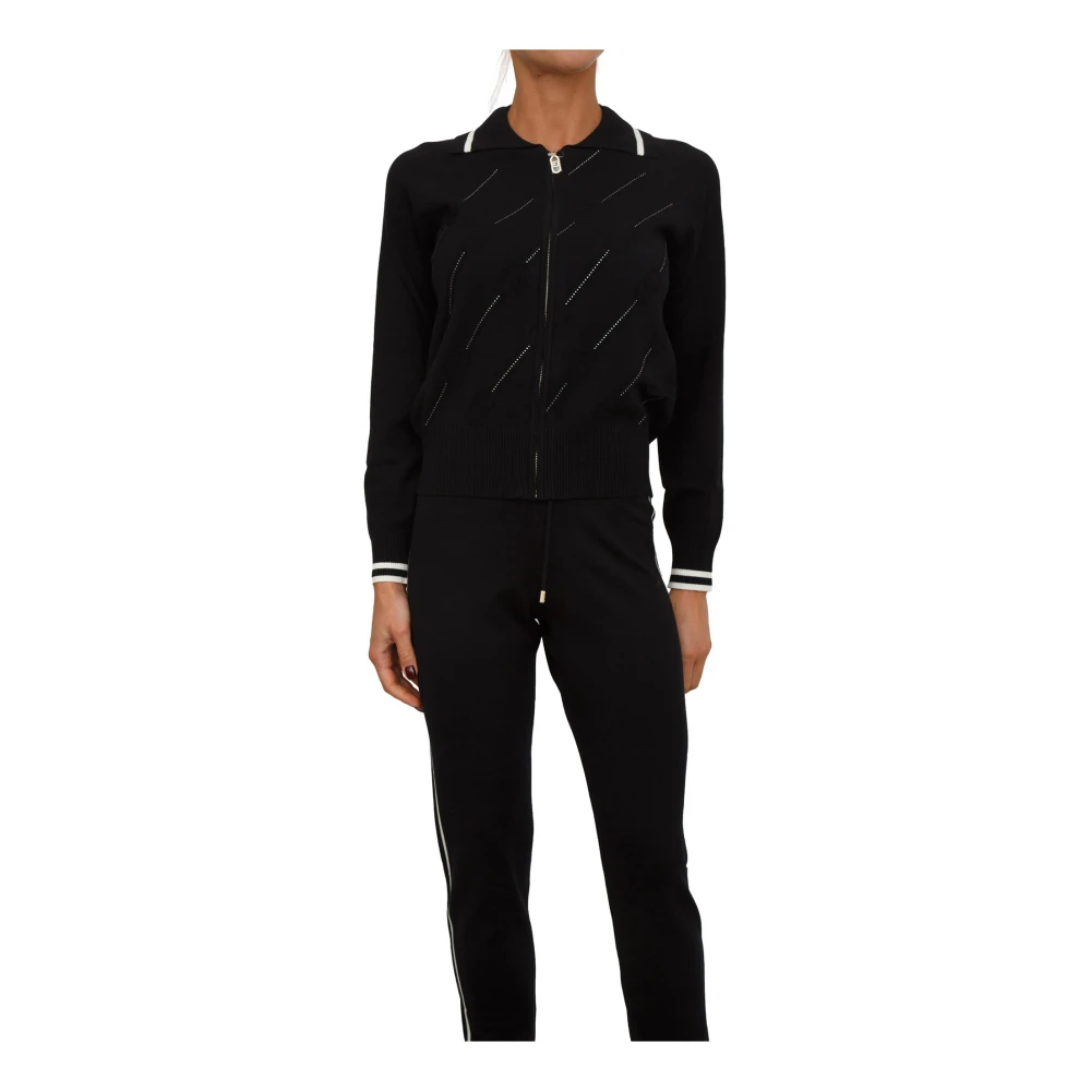 Liu Jo Mujer Negro Jerseys, Talla: Xs