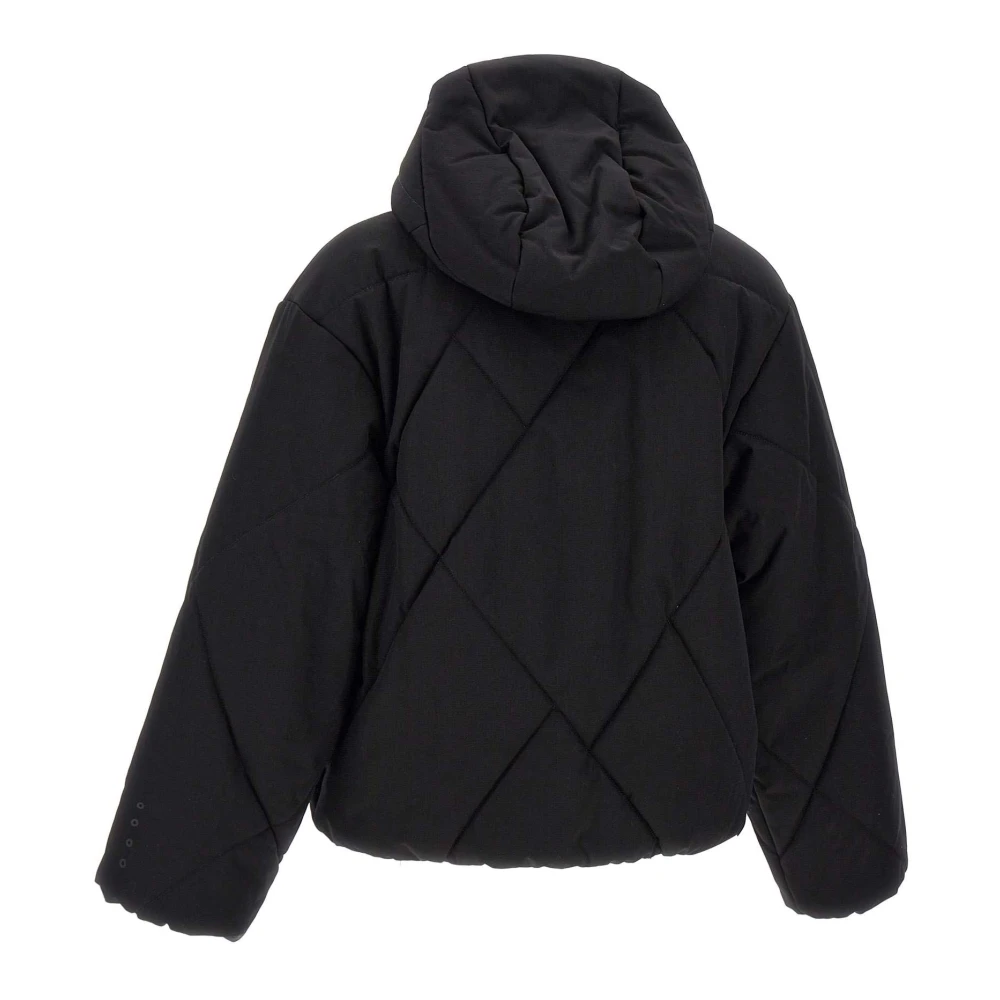 A-Cold-Wall Zwarte donsjas met diamantstiksels Black Heren