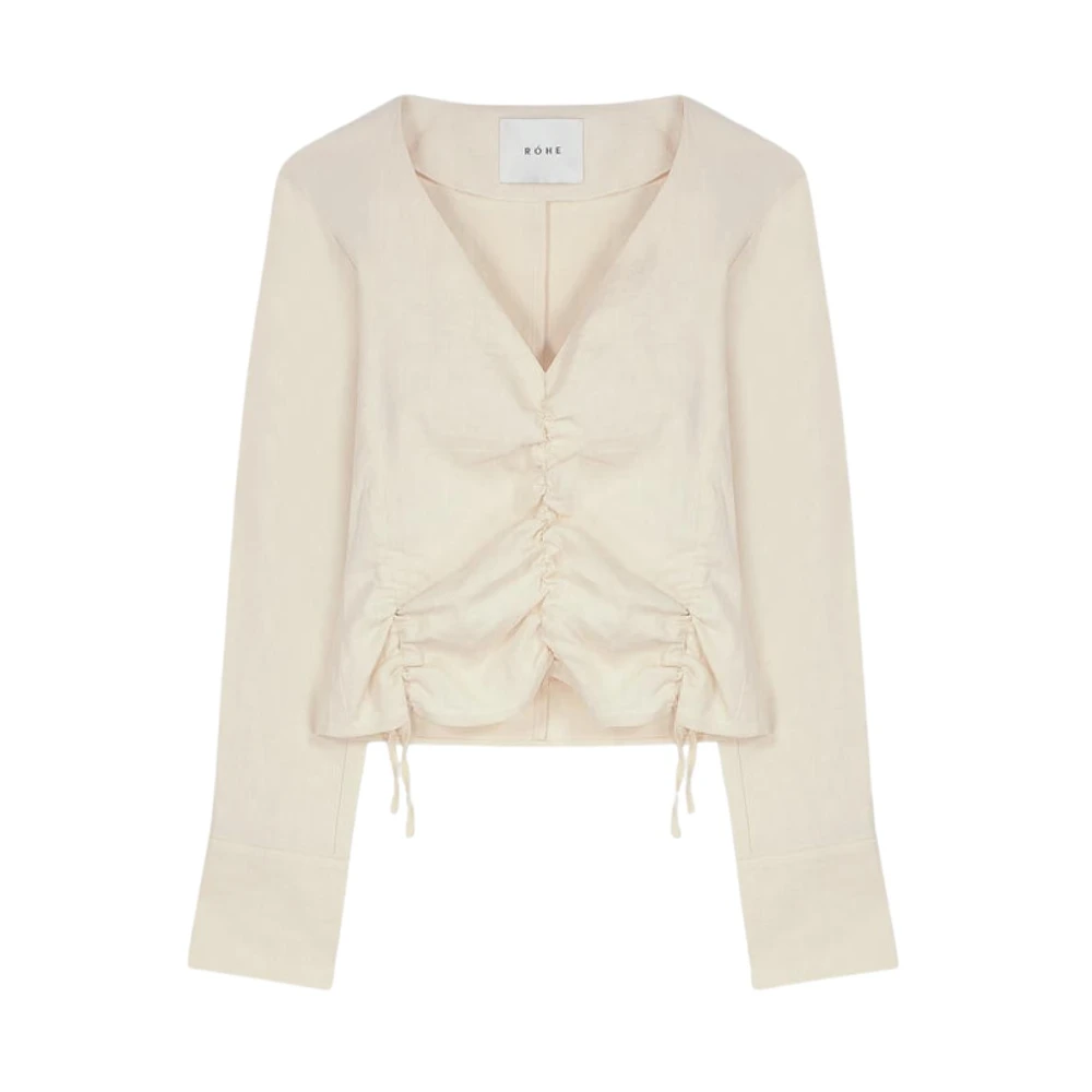 Róhe Stijlvolle Tanktops voor Vrouwen Beige Dames