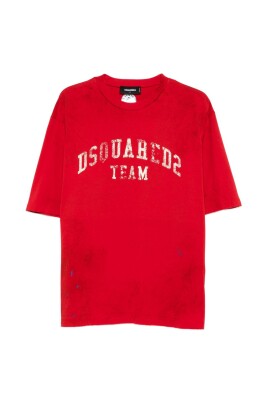 t-shirt-rouge-avec-imprime-graphique-col-ras-du-cou