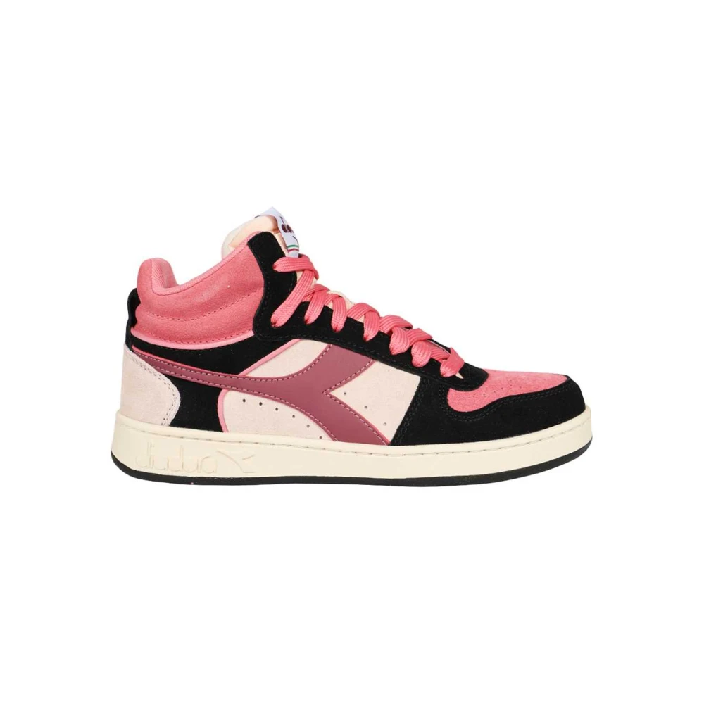 Diadora Suede High-top Sneakers Dames Schoenen Veelkleurig Multicolor