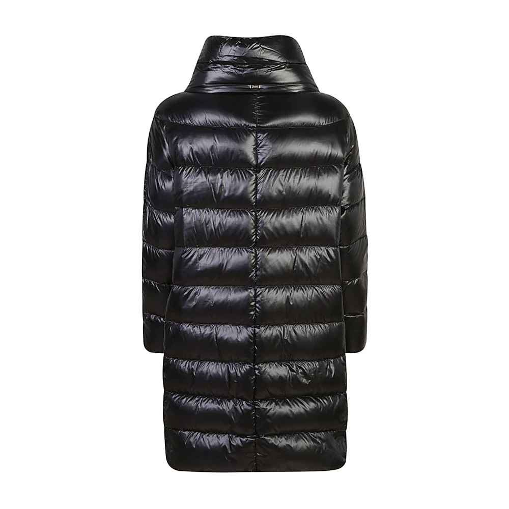 Herno Zwarte Winterjassen Black Dames