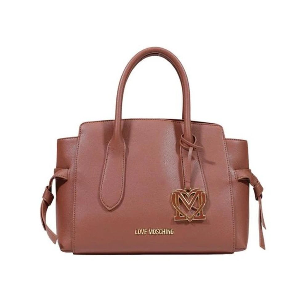 Love Moschino Large Handbag - Female - Handbags - Brown - One Size - Bags - Image 3