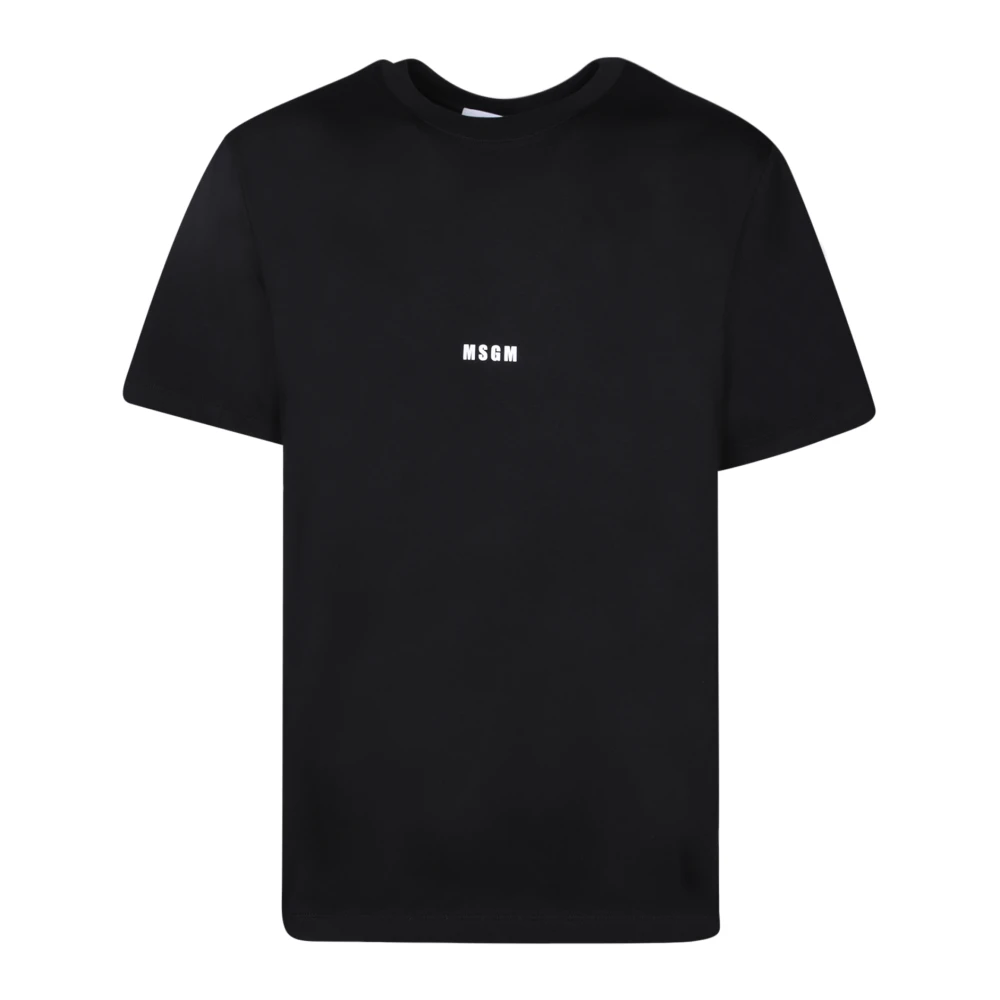 Msgm - Tops > T-Shirts - Black - Msgm - Modalova