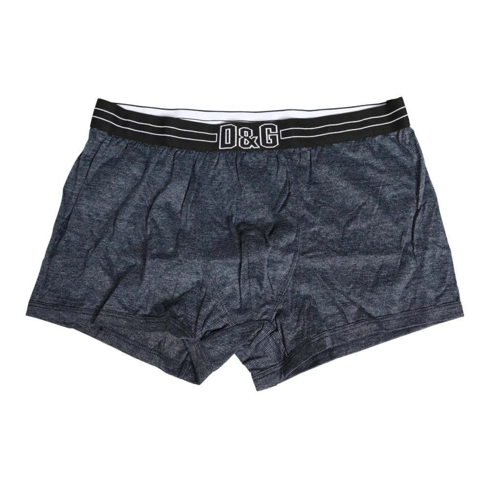 Dolce & Gabbana Men's Blue Regular Boxer - Underpants - Xs - Underwear